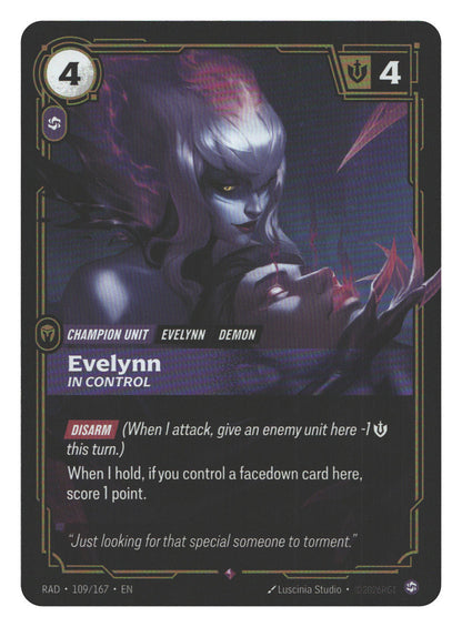 Evelynn, In Control