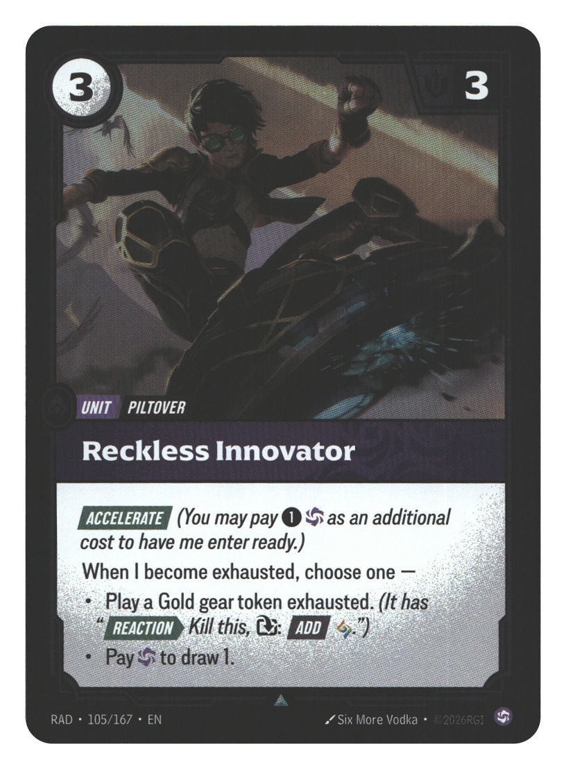 Reckless Innovator