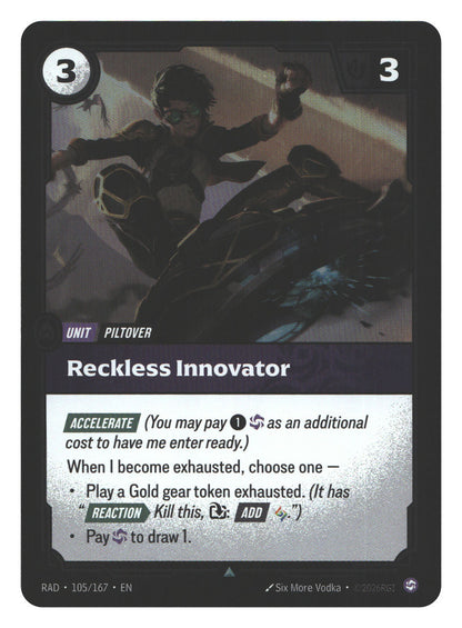 Reckless Innovator