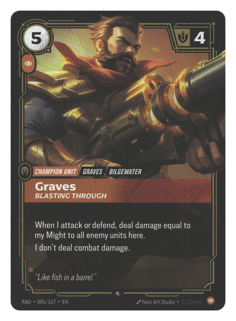 Graves, Blasting Through