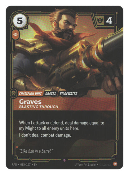 Graves, Blasting Through