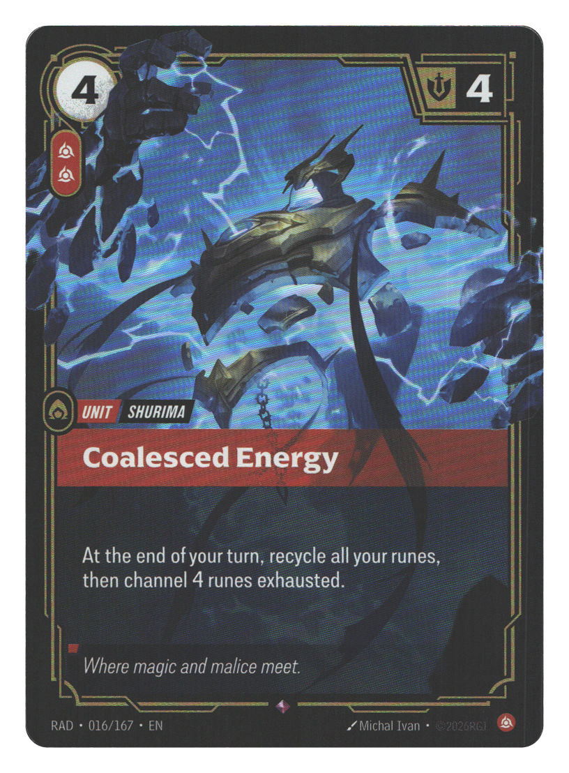 Coalesced Energy