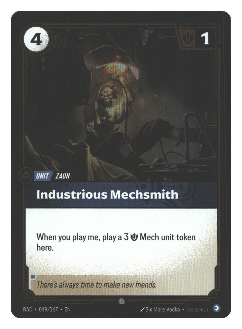 Industrious Mechsmith