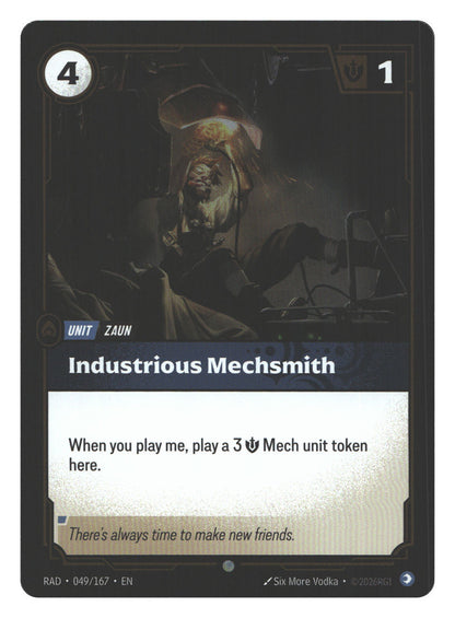 Industrious Mechsmith