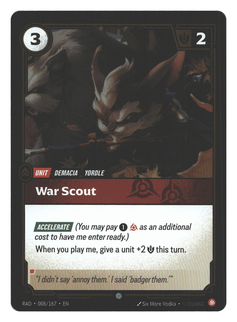 War Scout | Near Mint / English / Foil