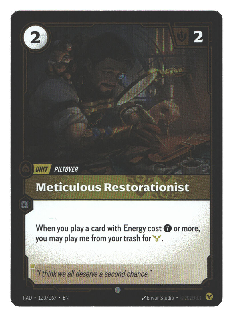 Meticulous Restorationist | Near Mint / English / Foil