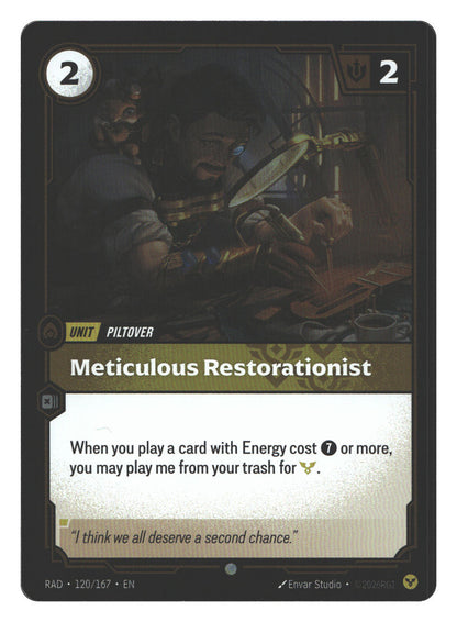 Meticulous Restorationist | Near Mint / English / Foil