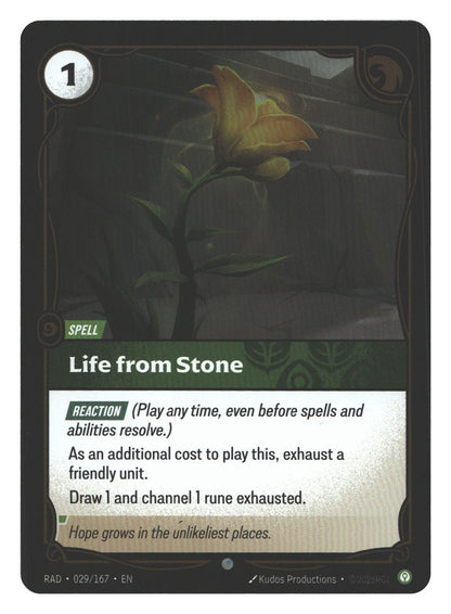 Life from Stone | Near Mint / English / Foil