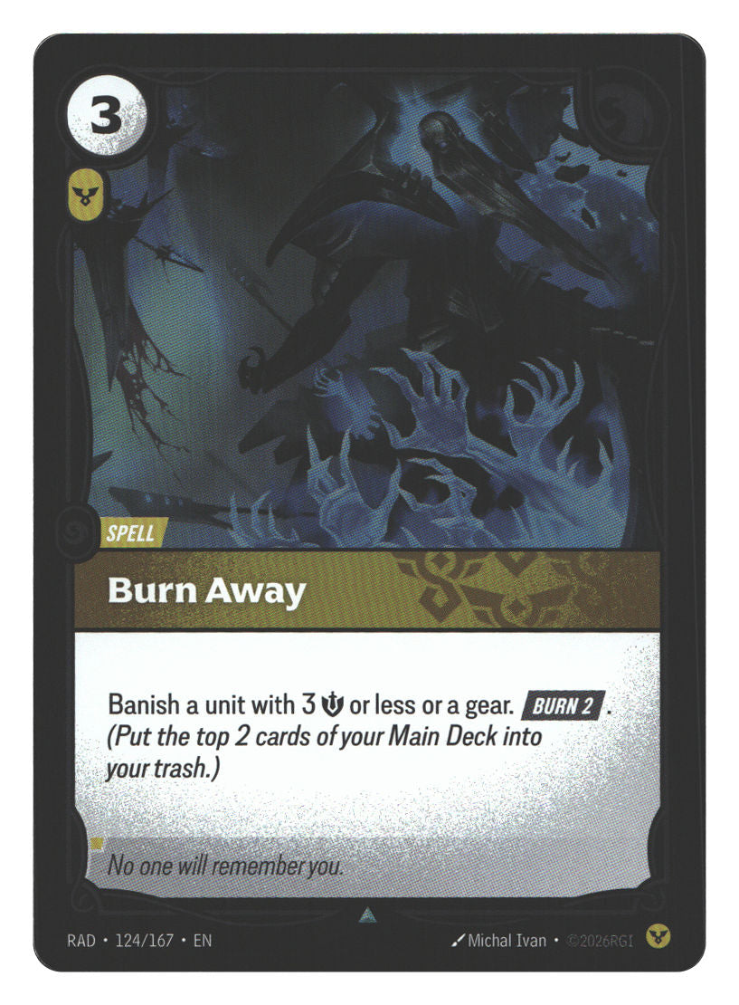 Burn Away | Near Mint / English / Foil