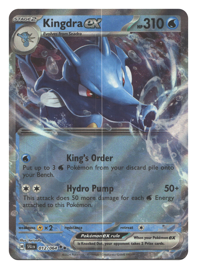Kingdra ex - 012/064 | Near Mint / English / Holofoil