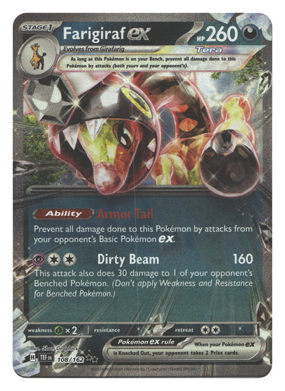 Farigiraf ex - 108/162 | Near Mint / English / Holofoil