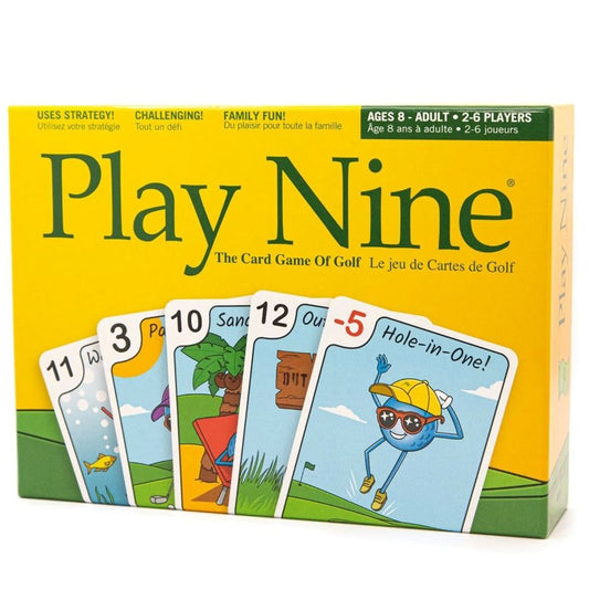 Play Nine card game box