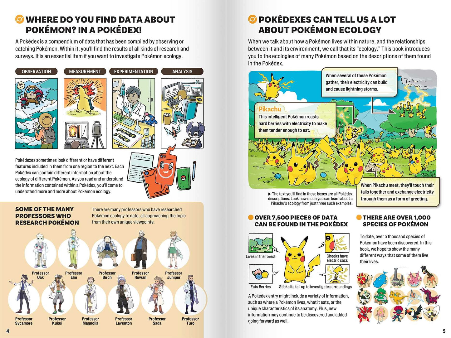 Pokécology illustrated interior spread