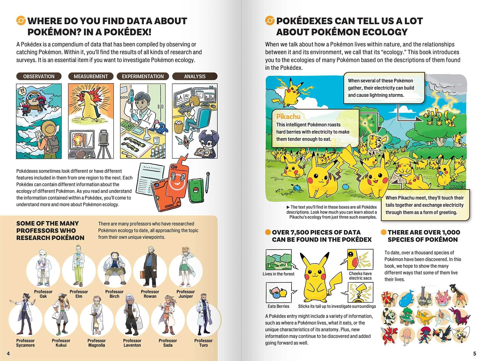 Pokécology illustrated interior spread