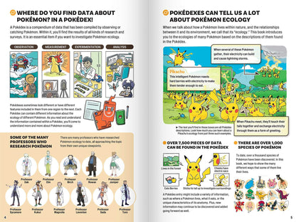 Pokécology illustrated interior spread