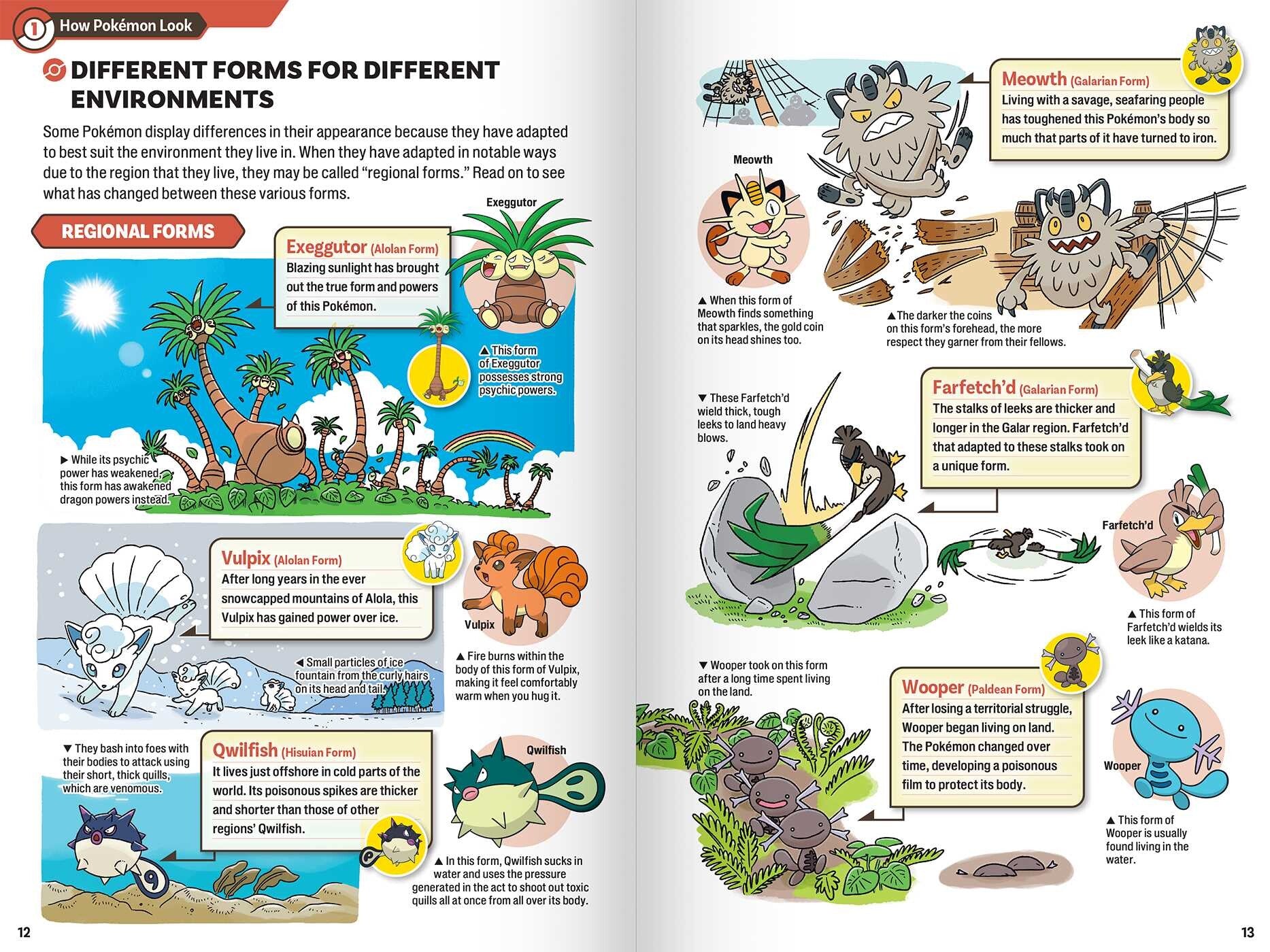 Pokécology illustrated interior spread