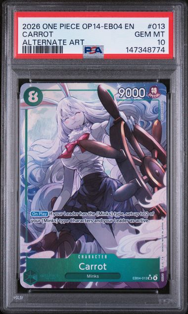 Carrot EB04 #013 PSA 10 – front