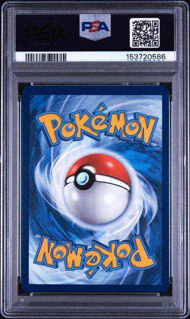 Lillie's Clefairy ex #184 PSA 9 – back