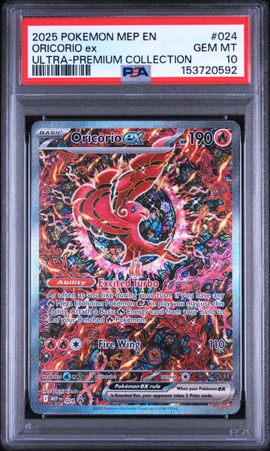 Oricorio ex #024 PSA 10 – front