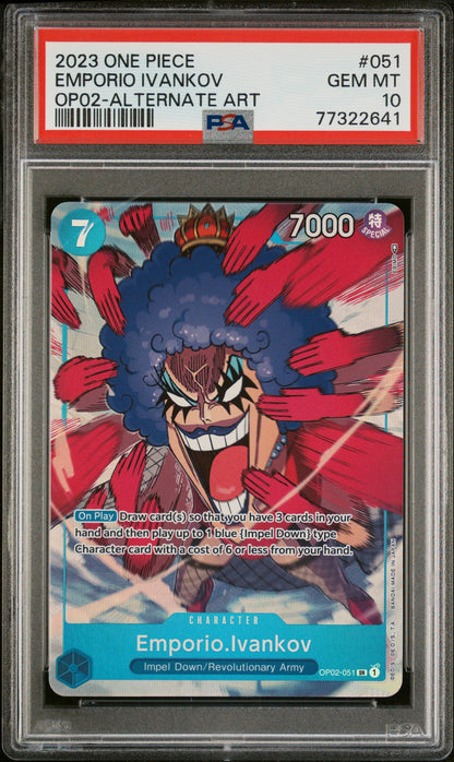 Emporio Ivankov OP02-051 PSA 10 cert 77322641 front