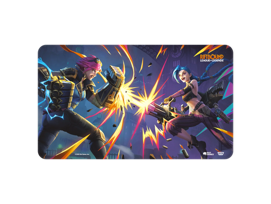 Riftbound: League of Legends TCG: Vendetta - Vi VS Jinx Playmat