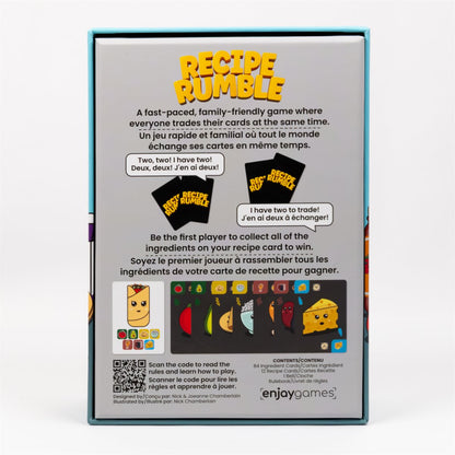 Recipe Rumble game components