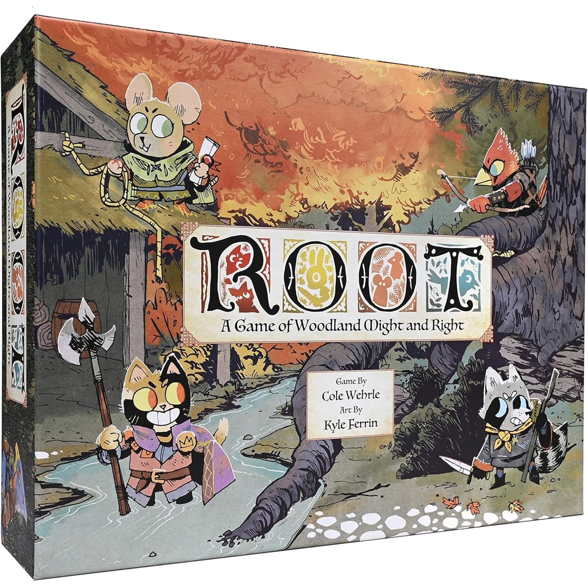 Root board game box