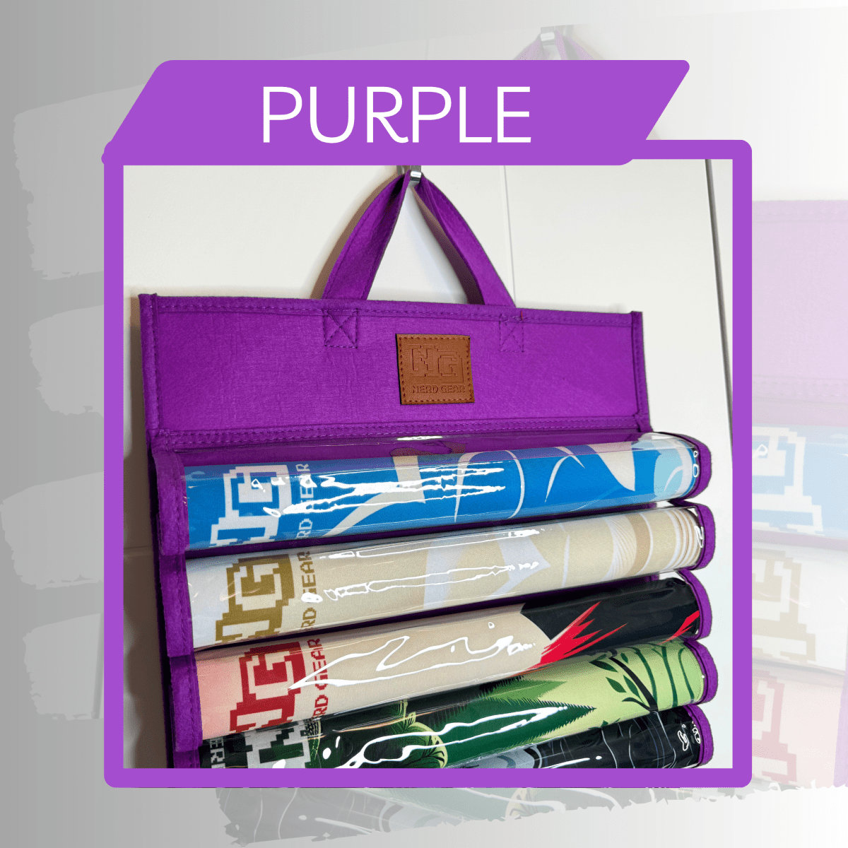 Nerd Gear Playmat Sanctuary - Purple