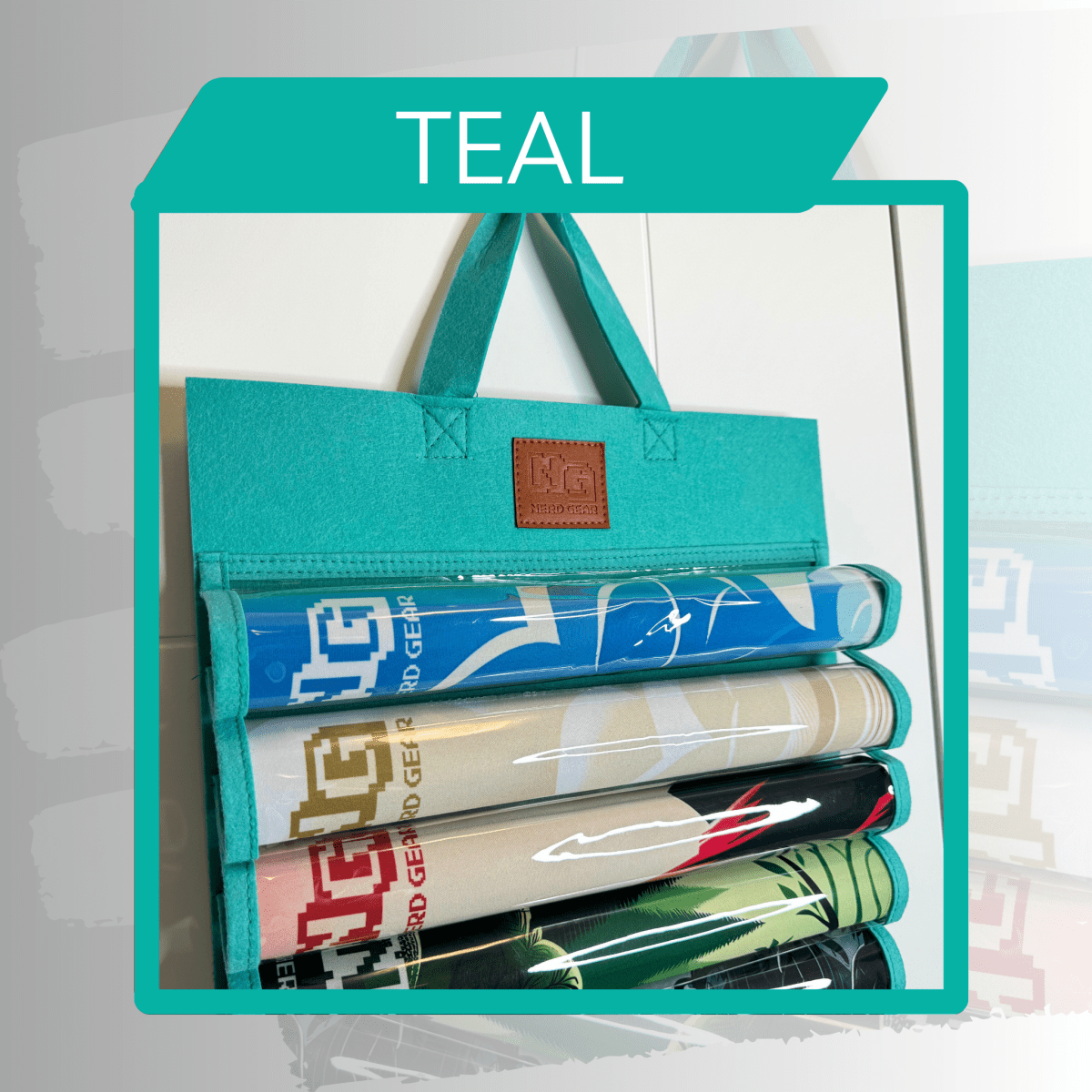 Nerd Gear Playmat Sanctuary - Teal