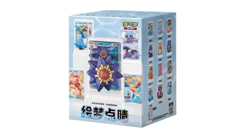 Pokemon Collect 151 Water Ecology Figure & Pack Combo Vol.2 (Simplified Chinese) Single Blind Box