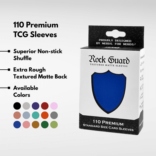 Nerd Gear Rock Guard Premium MTG Sleeves - Gooseberry - 110 Pack