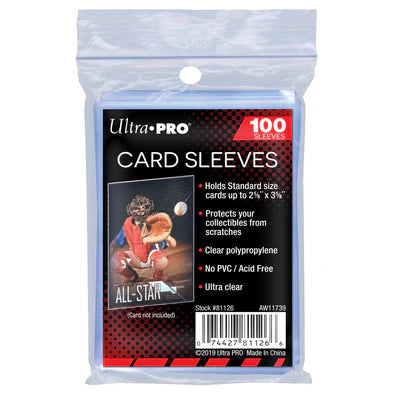 Ultra Pro - Card Sleeves - Penny Sleeves - 100 Count