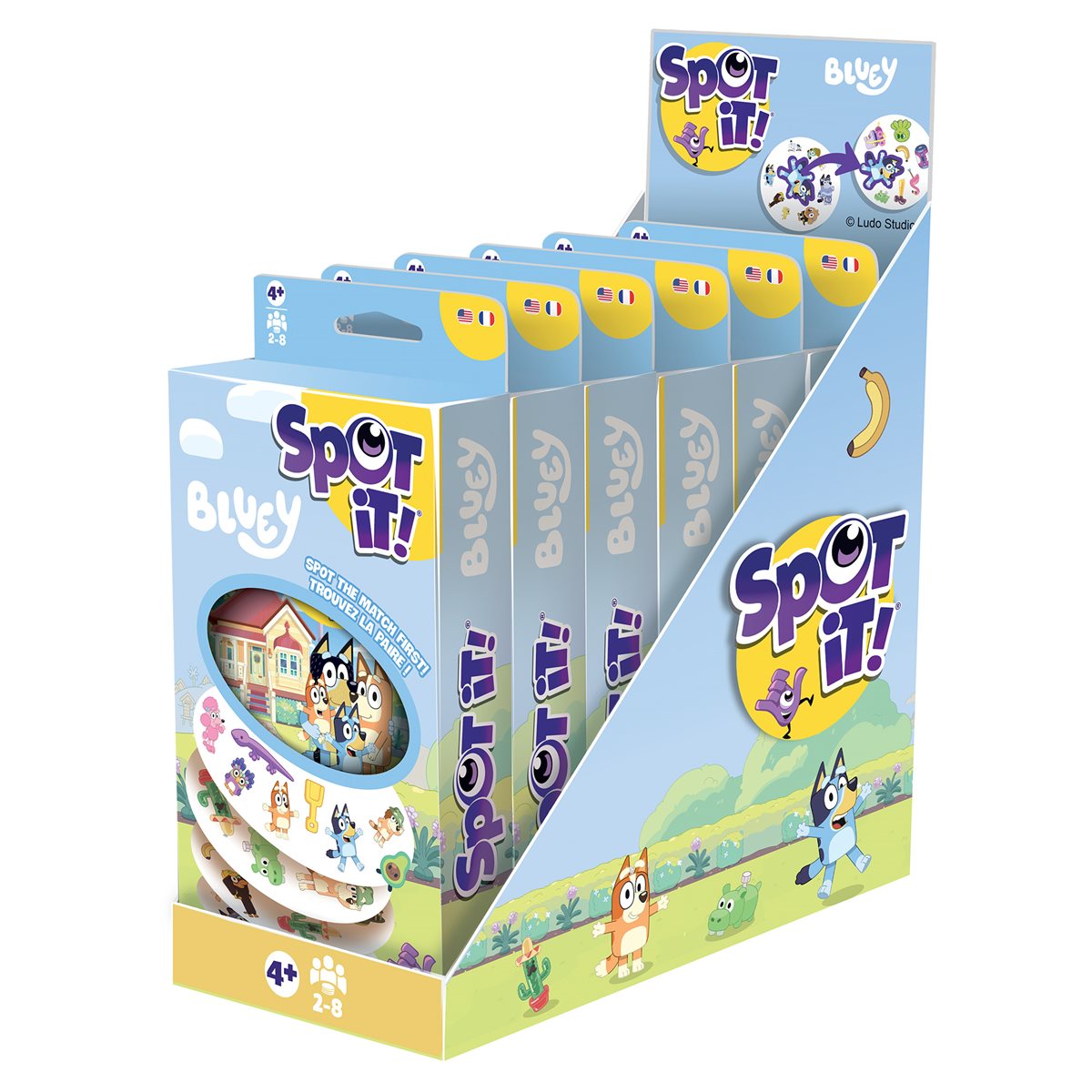 Spot It Bluey cards