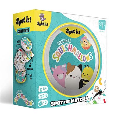 Spot It Original Squishmallows box