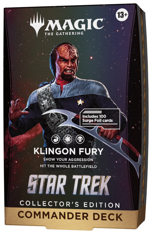 Magic: The Gathering Star Trek Collector Edition Commander Deck - Klingon Fury