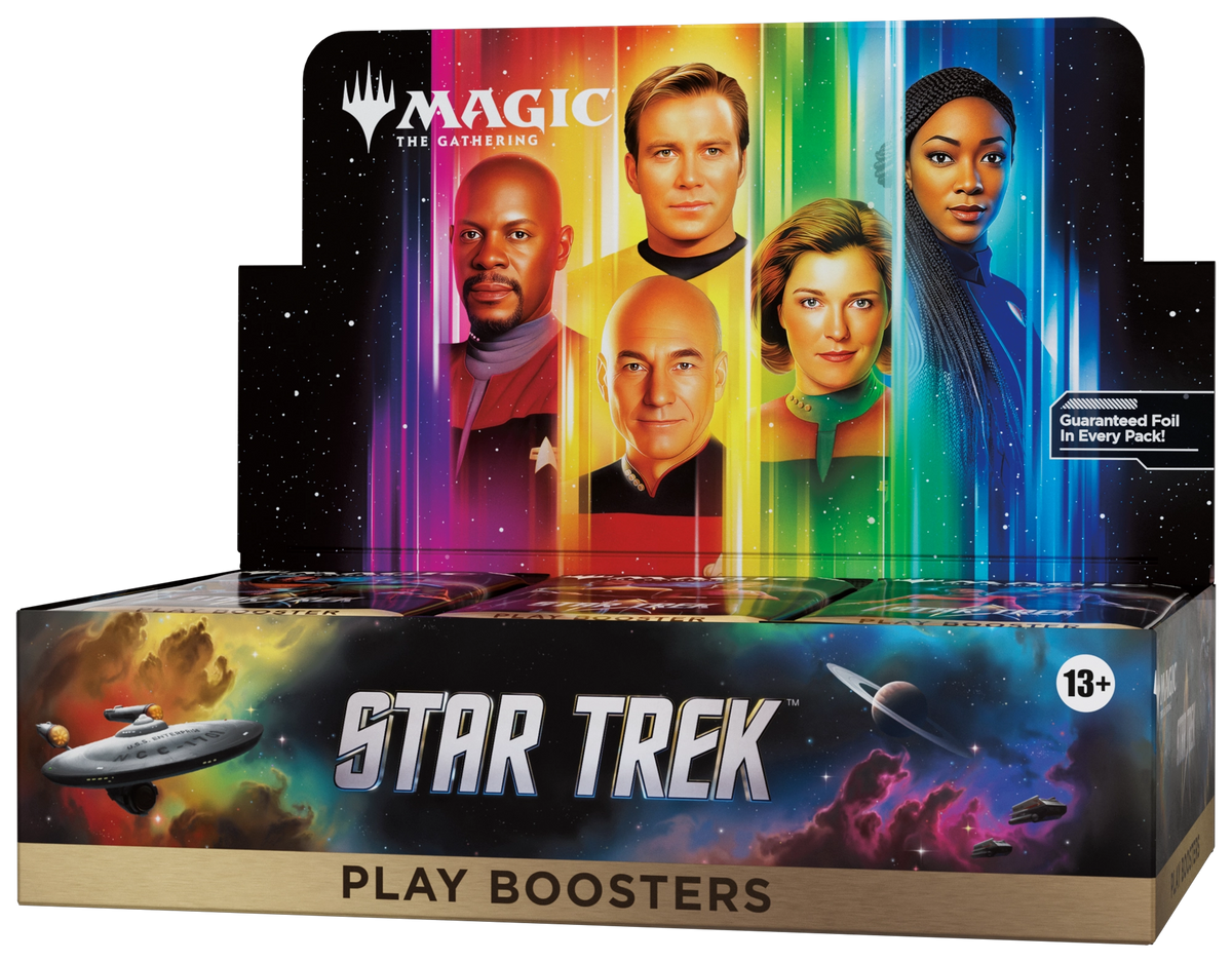 Magic: The Gathering Star Trek Play Booster Box, 30 packs