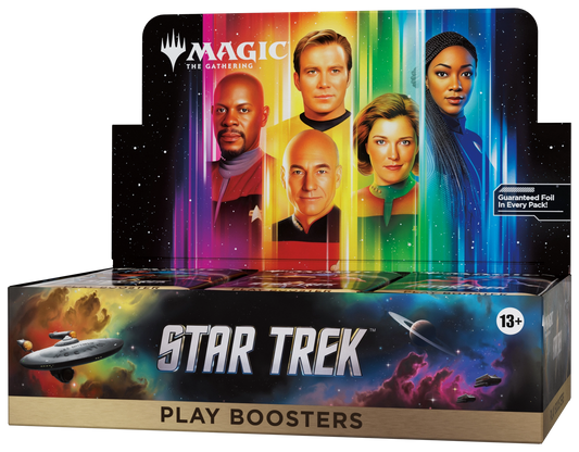 Magic: The Gathering Star Trek Play Booster Box, 30 packs