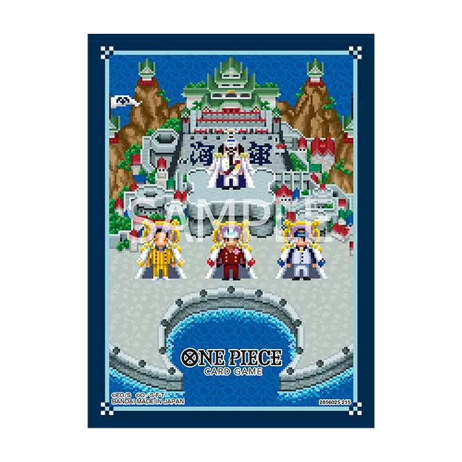 One Piece CG OFFICIAL CARD SLEEVES 15 - Three Admirals