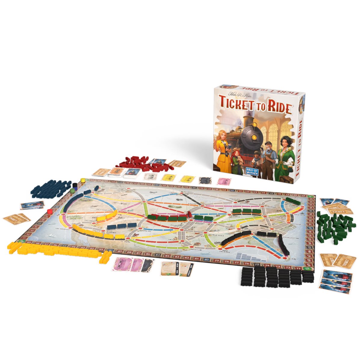 Ticket to Ride Refresh gameplay