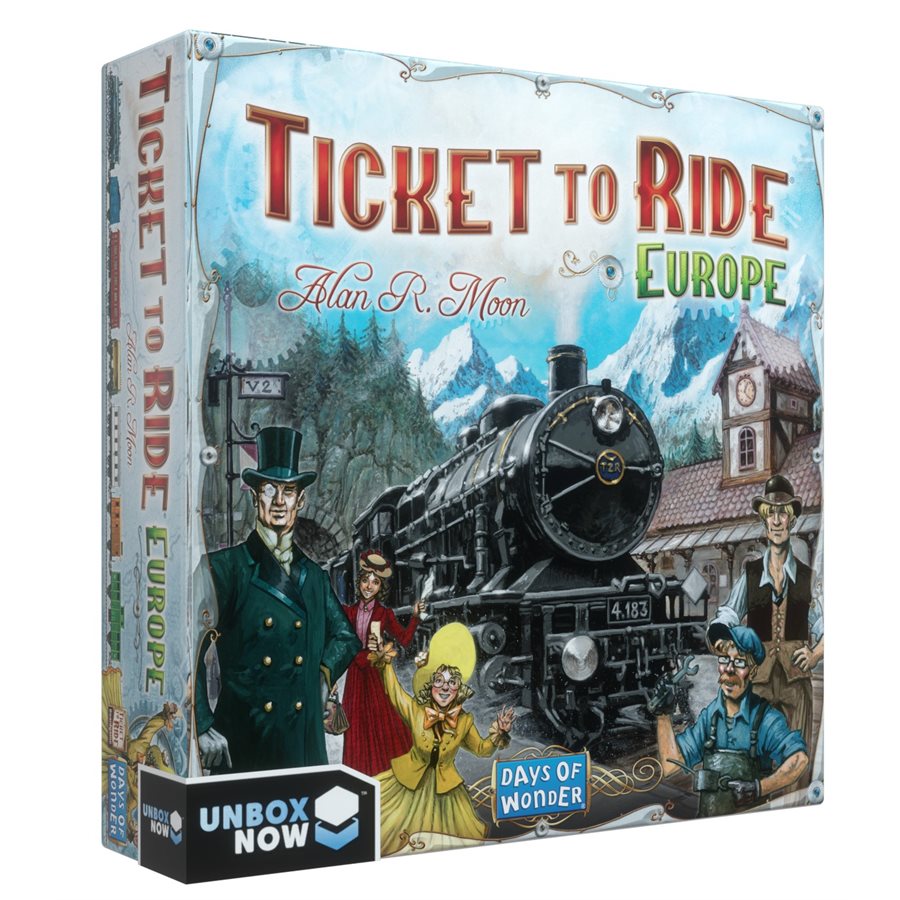 Ticket to Ride Europe box