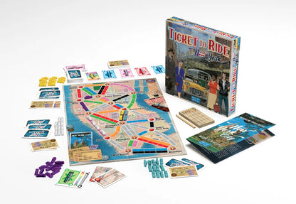 Ticket to Ride: New York components