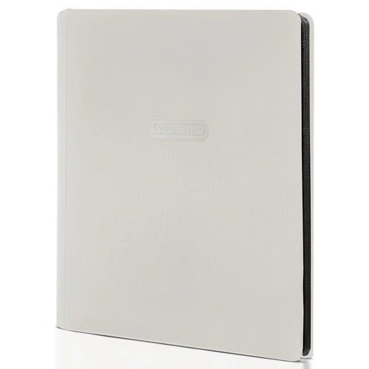 Evoretro - 9 Pocket Card Binder - White