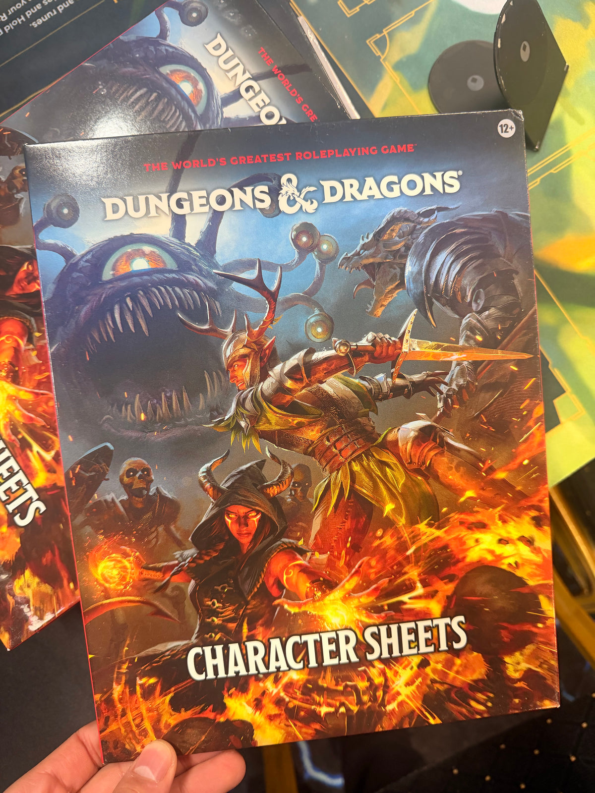 Dungeons & Dragons: Character Sheets (2024) front cover