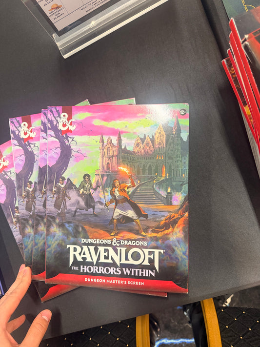 Dungeons & Dragons: Ravenloft – The Horrors Within Dungeon Master's Screen front cover