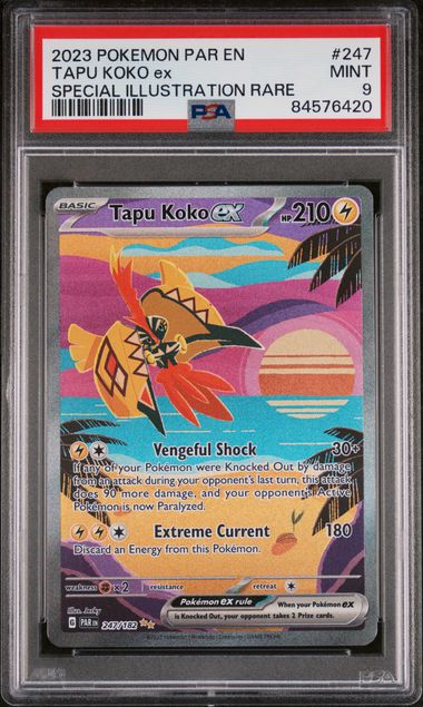 Tapu Koko ex SIR PSA 9 247/182